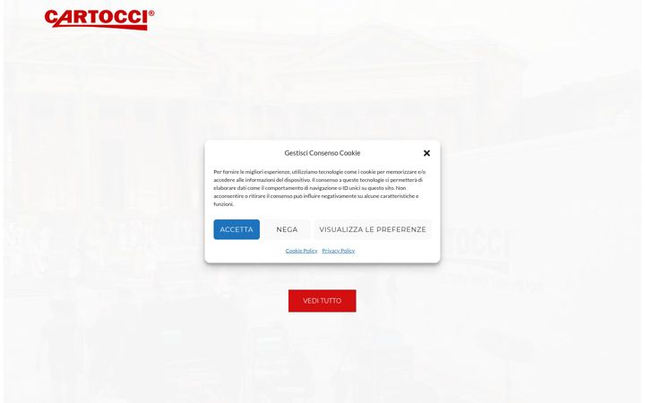 Screenshot of cartocci.com
