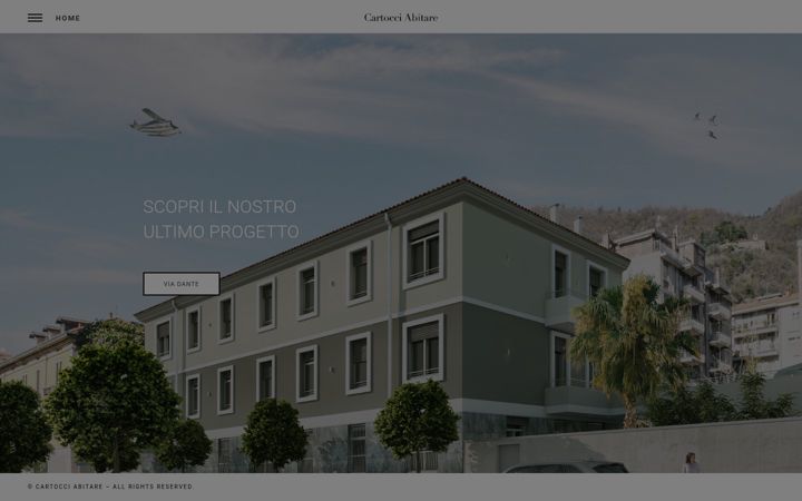 Screenshot of cartocciabitare.it