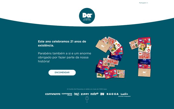 Screenshot of cartoesda.com