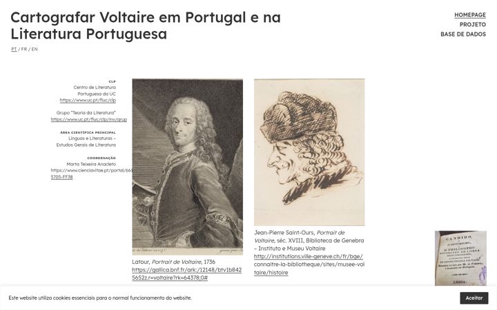 Screenshot of cartografarvoltaire.uc.pt