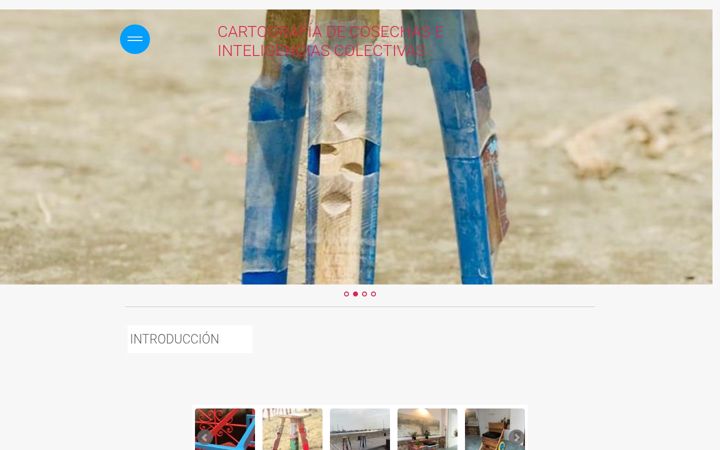 Screenshot of cartografiadecosecha.uniandes.edu.co