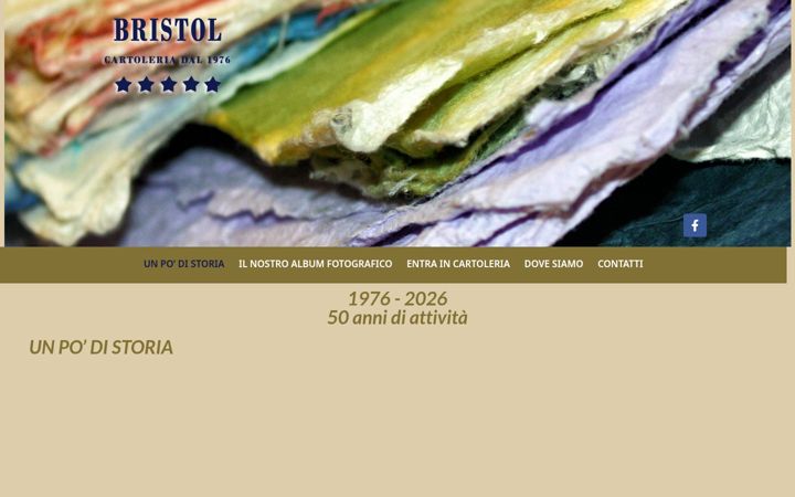 Snimka zaslona za cartoleriacarpibristol.com