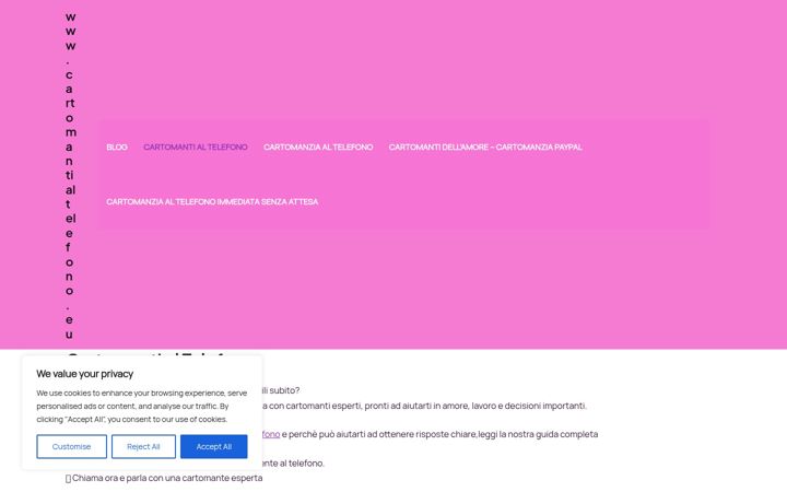 Screenshot of cartomantialtelefono.eu