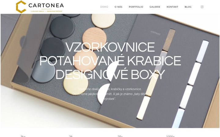 Screenshot ta' cartonea.cz