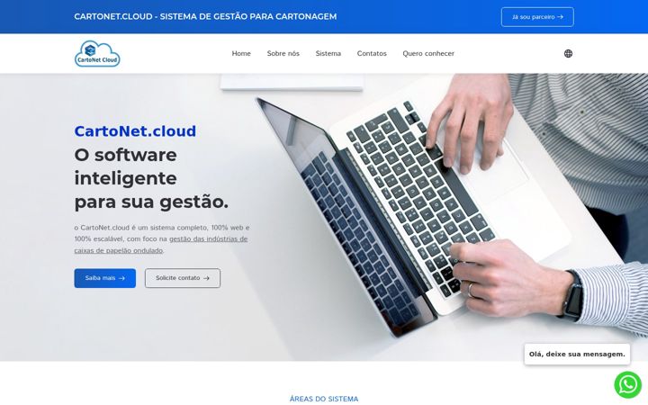 Screenshot of cartonet.com.br