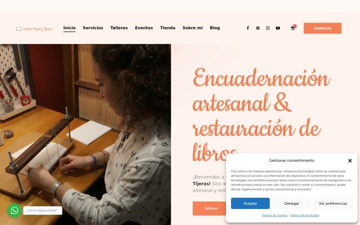 Ekrānuzņēmums no cartonpapelytijeras.es