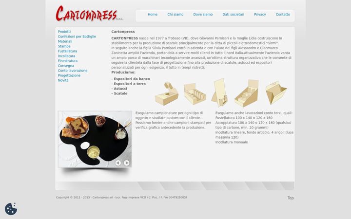 Screenshot of cartonpress.it