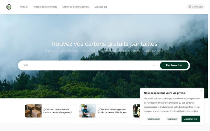 Screenshot of cartonsgratuits.com
