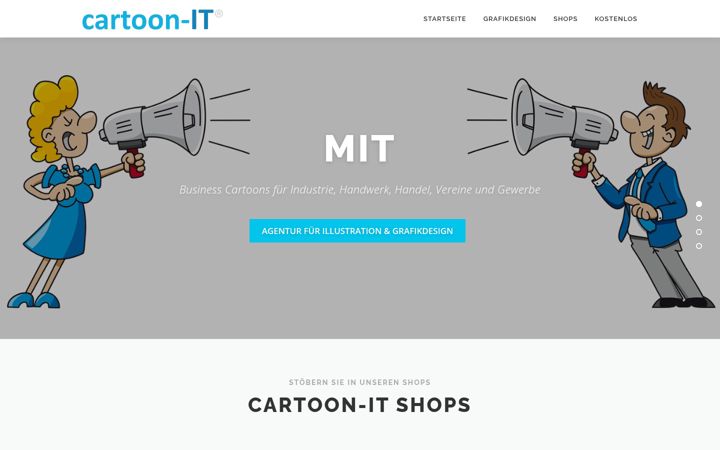 Screenshot ta' cartoon-it.de