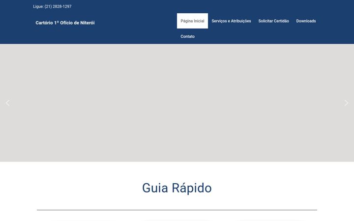 Képernyőkép: cartorio1oficioniteroi.com.br