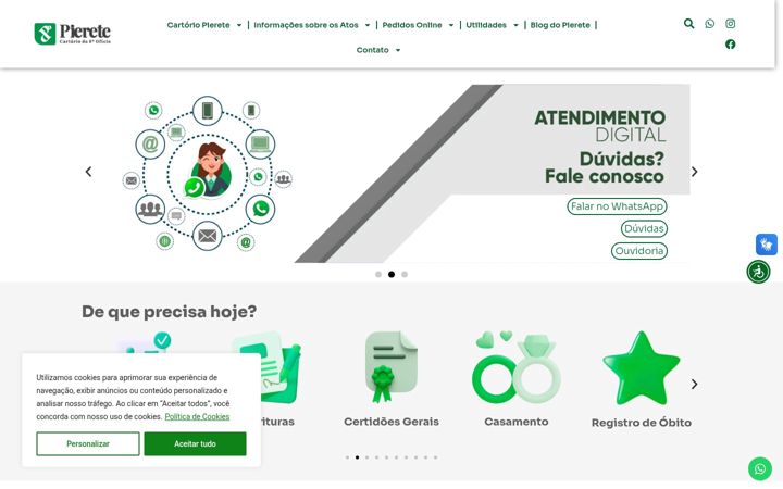Skjámynd af cartoriopierete.com.br