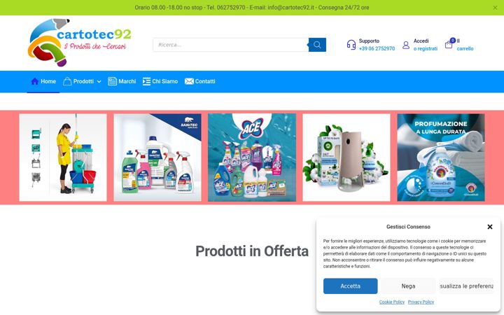 Screenshot of cartotec92.it