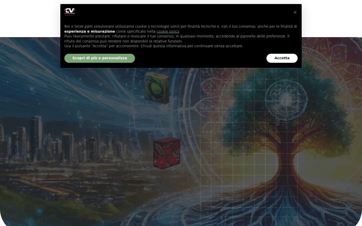 Ekrano kopija cartotecnicavittoria.it