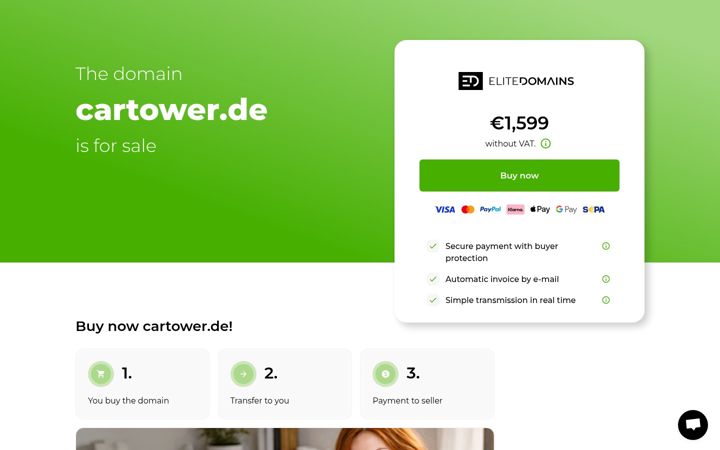 Screenshot of cartower.de