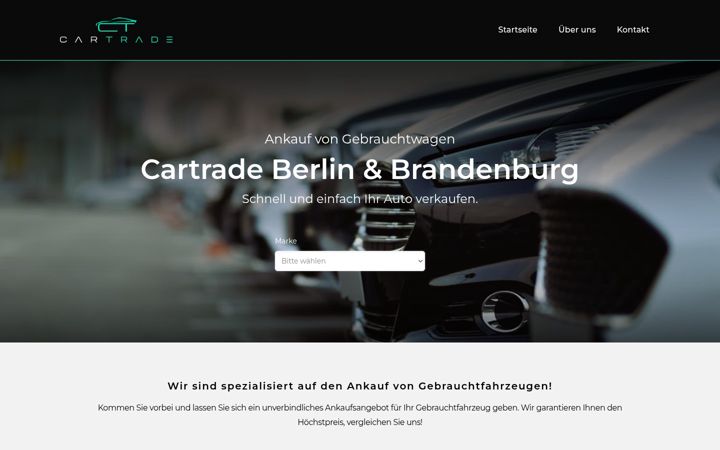 Screenshot of cartrade-berlin.de