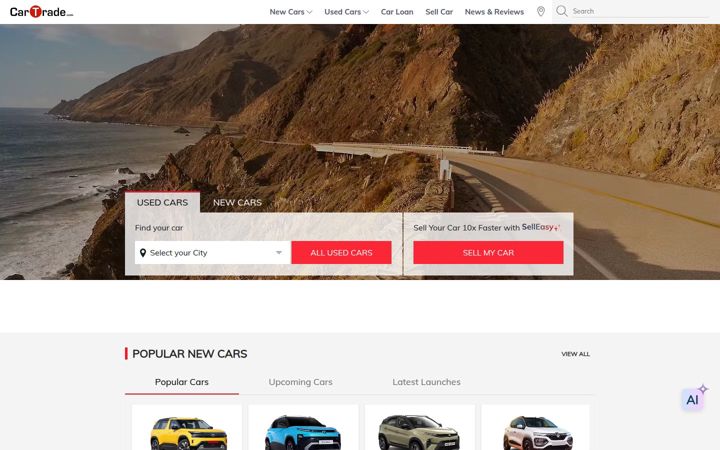 Zrzut ekranu cartrade.com