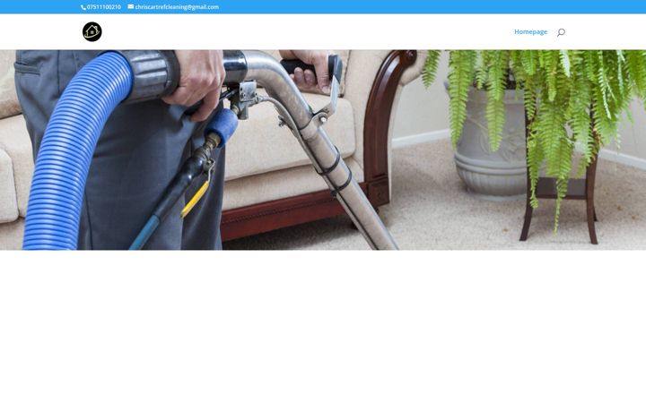 Screenshot of cartrefcleaning.co.uk