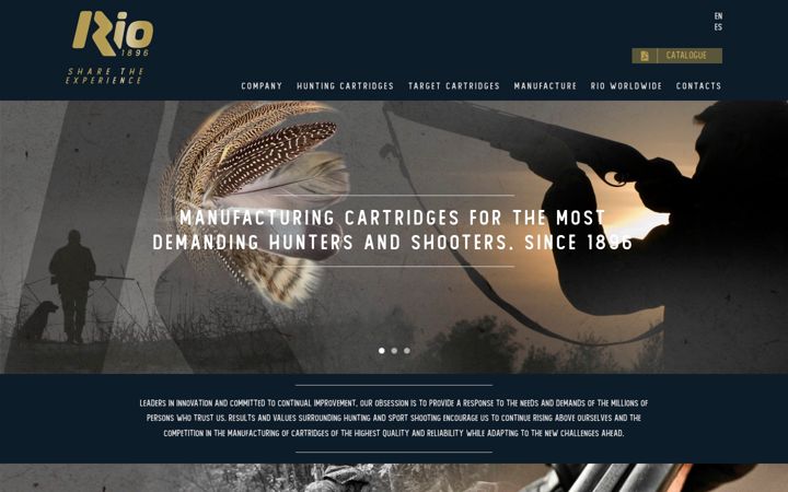 Screenshot of cartuchosrio.com