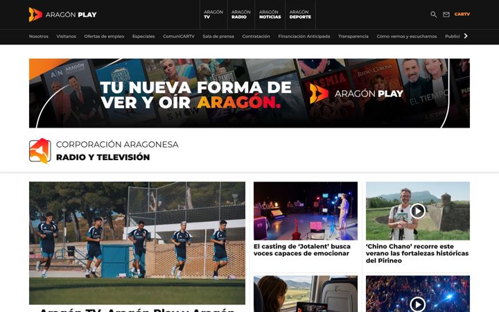 Ekrano kopija cartv.es