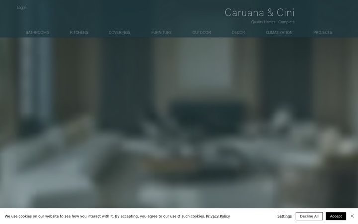 Screenshot of caruanacini.com
