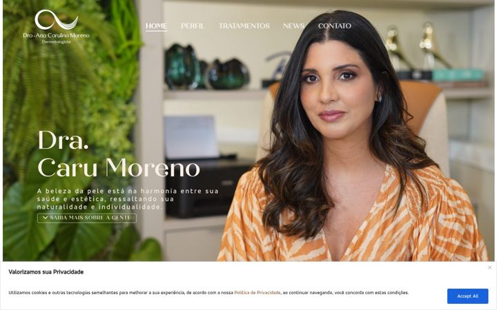 Screenshot of carumoreno.com.br