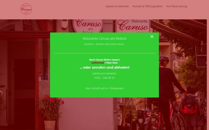 Screenshot of caruso-reileck.de