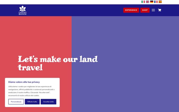 Screenshot of carusoeminini.com