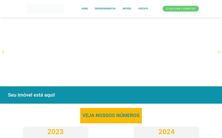 Screenshot stránky carvalhoimoveisrio.com.br