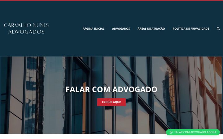 Screenshot of carvalhonunes.com.br
