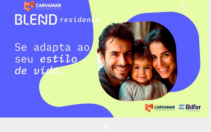 Screenshot of carvamar.com.br