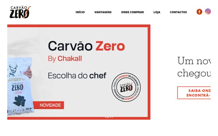 Screenshot di carvaozero.pt