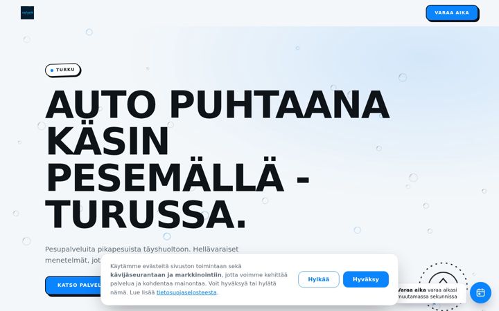 Screenshot of carverk.fi