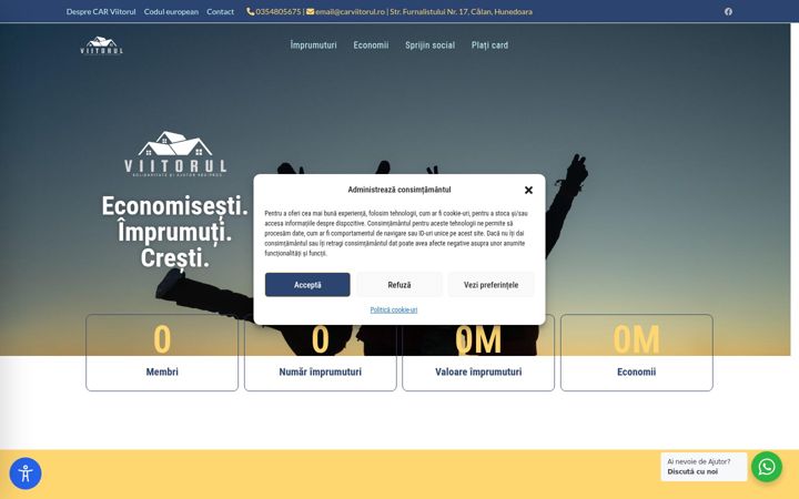 Screenshot of carviitorul.ro