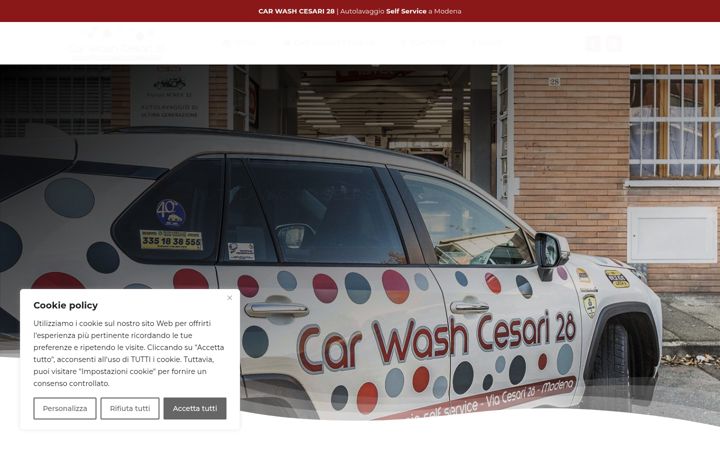 Ekrano kopija carwashcesari28.it