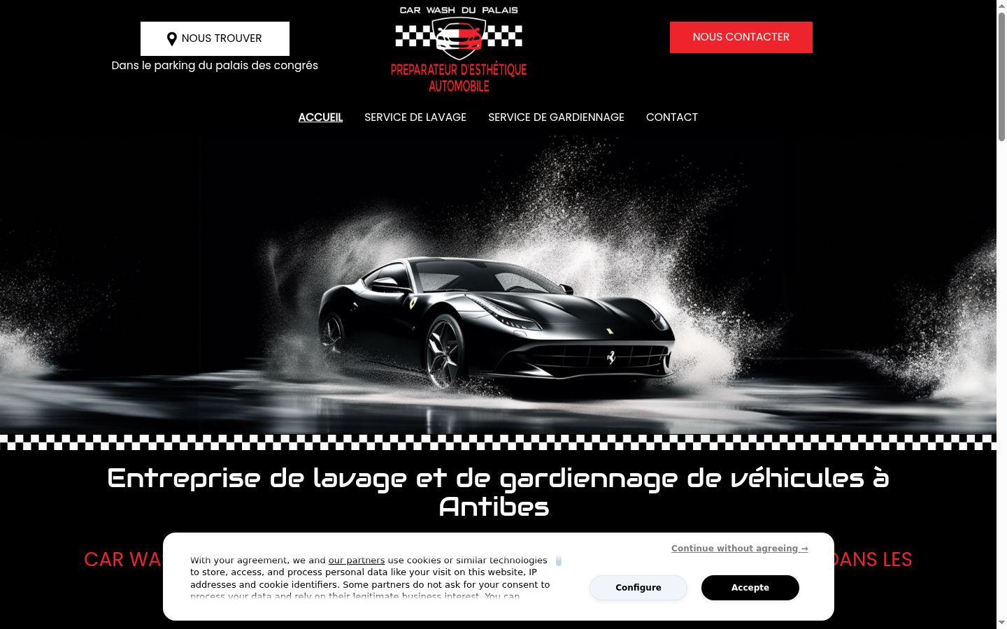 Screenshot tal-banner tal-kunsens muri qabel kwalunkwe interazzjoni