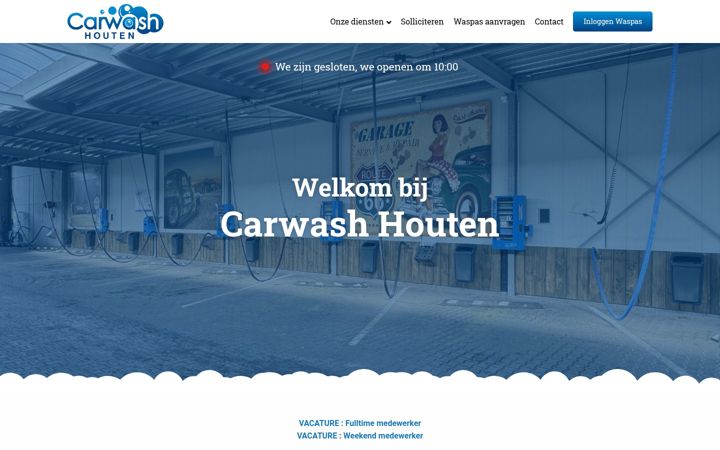 Screenshot of carwashhouten.nl