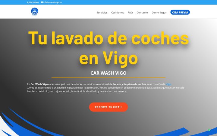 Screenshot of carwashvigo.es