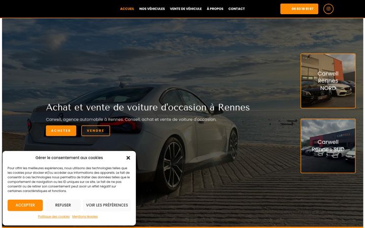 Zrzut ekranu carwell-rennes.fr