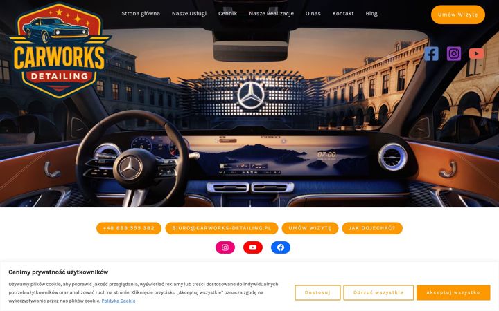 Screenshot of carworks-detailing.pl