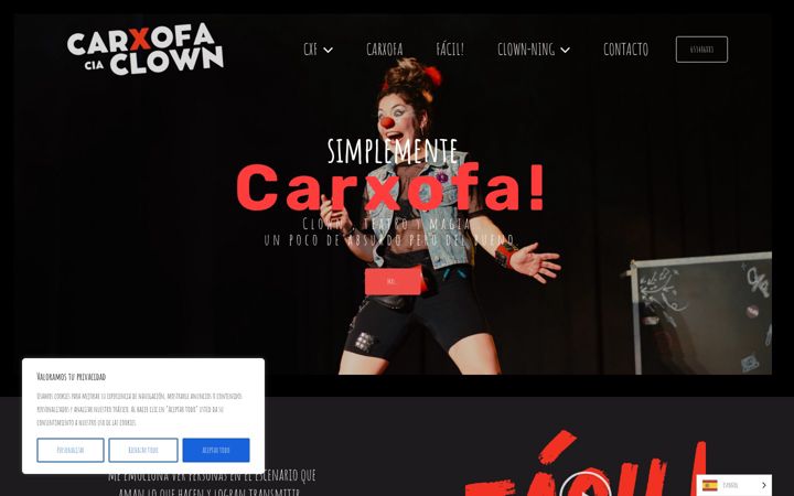 Screenshot of carxofaclown.com