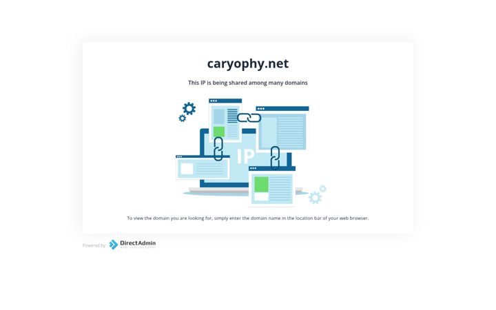 Screenshot of caryophy.net