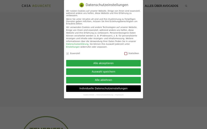 Screenshot di casa-aguacate.de