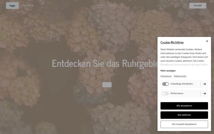 Screenshot of casa-boecki.de