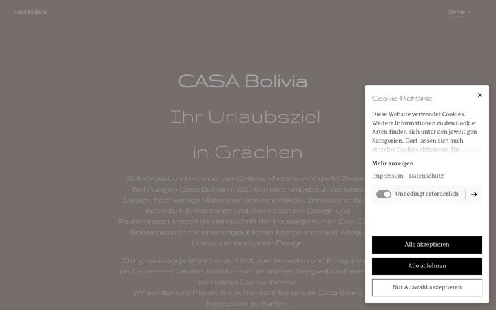 Screenshot of casa-bolivia.ch