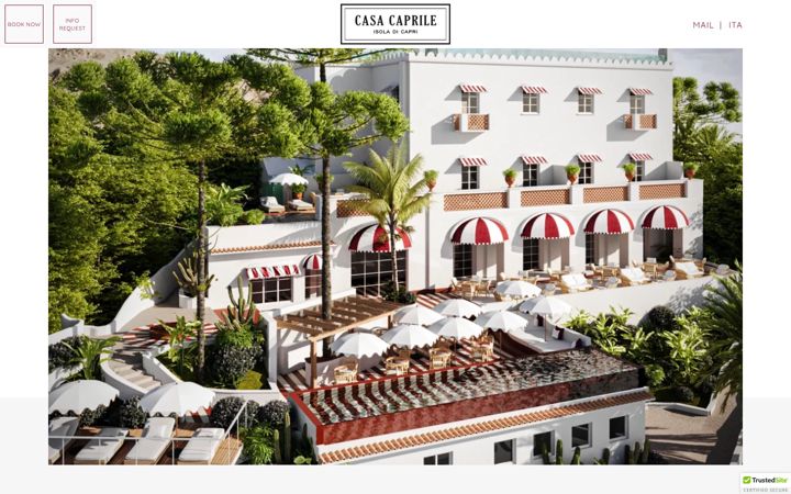 Screenshot of casa-caprile.com