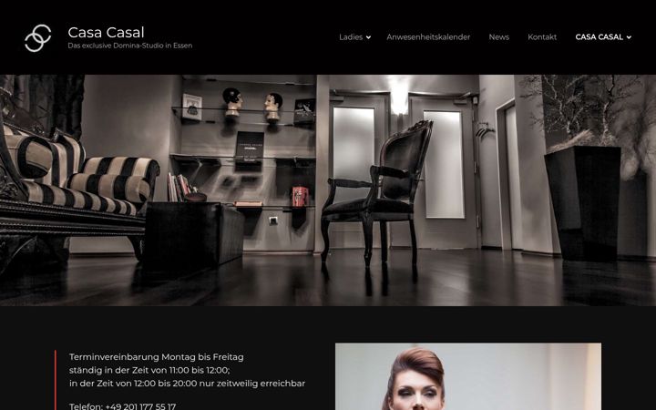 Snímek obrazovky casa-casal.de
