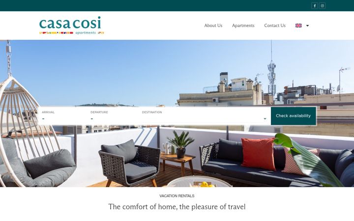 Screenshot of casa-cosi.com
