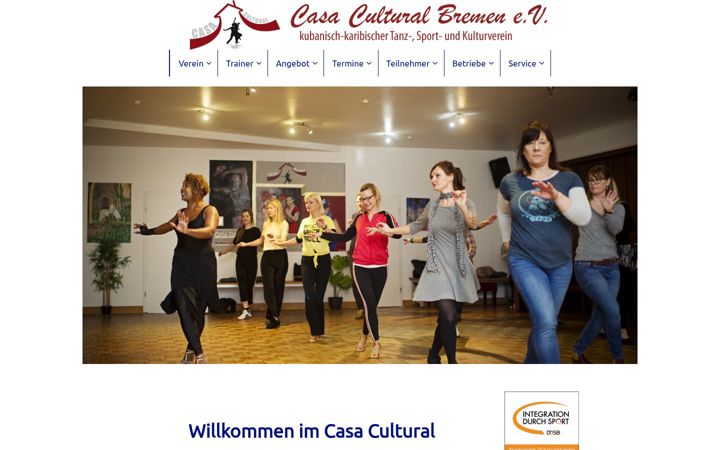 Screenshot of casa-cultural.de