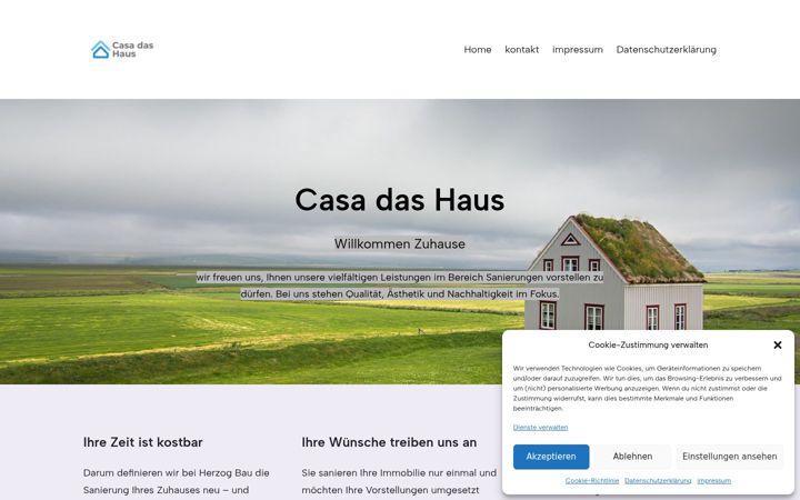 Screenshot of casa-dashaus.de