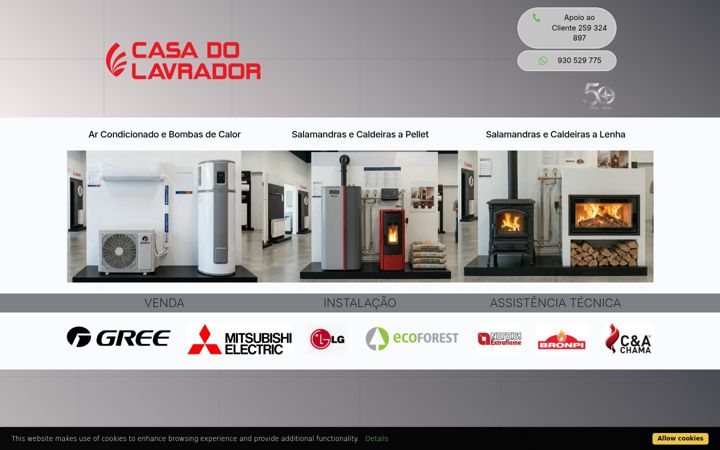 Screenshot of casa-do-lavrador.com